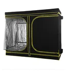 Тент для выращивания растений, комнатный Короб из майлара, нетоксичный для гидропоники, сада, светодиодная лампа не входит в комплект, 240*120*200 см