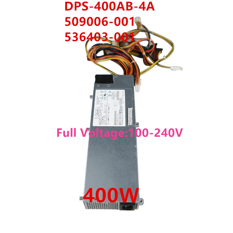 Almost New Original PSU For HP DL320G6 DL120G6 DL120G7 400W Switching Power Supply DPS-400AB-4 A 509006-001 536403-001