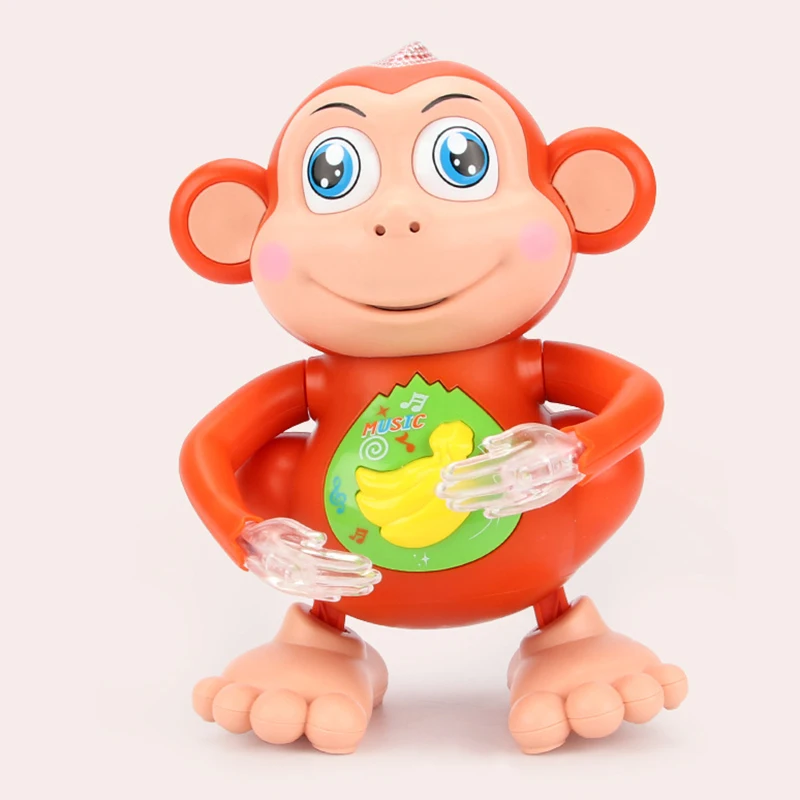 

Children's Electric Dancing Monkey Singing Cartoon Toys Swing Walking Monkey Toy Phone Musical Toys For Fhildren