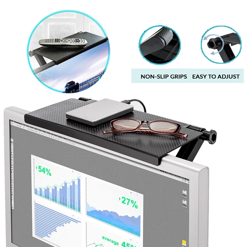 BEST1Pc Sn Верхняя полка компьютерный монитор стояк настольная стойка тв дисплей для
