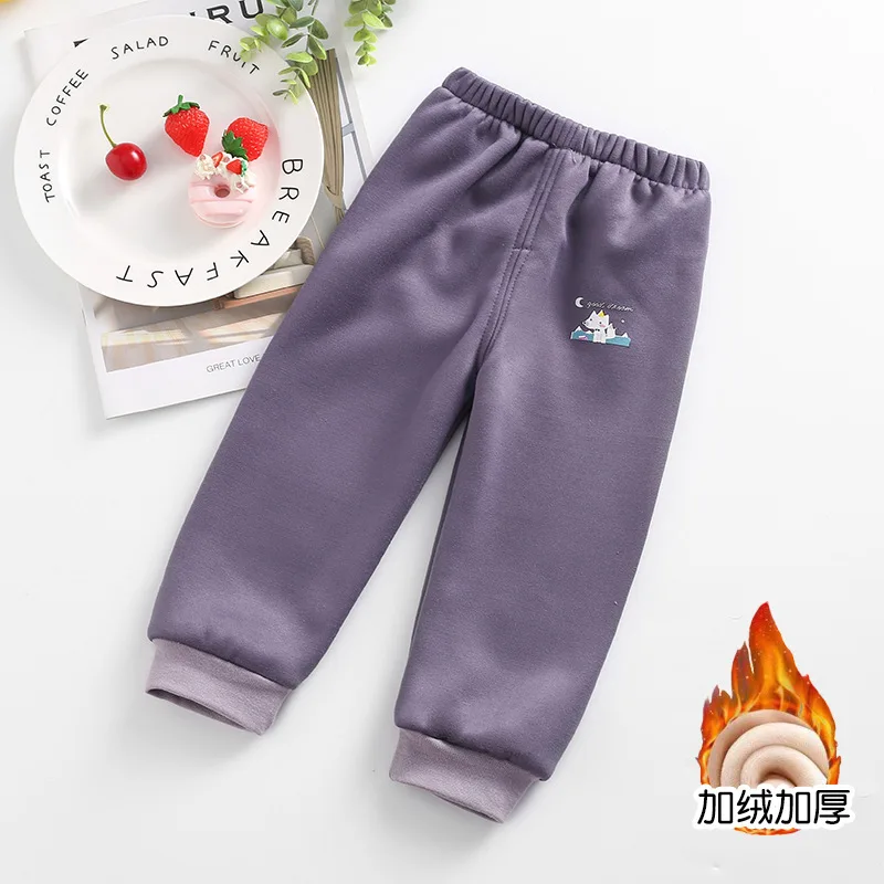 

Children's Autumn Winter New Style Boys And Girls Baby Plush Warm Childrens Kids Girl Clothes Direct Selling At A Loss Hot Pants