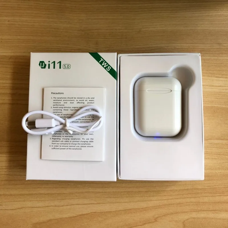 Bluetooth адаптер i11 tws наушники туры беспроводные двойные Близнецы стерео музыка