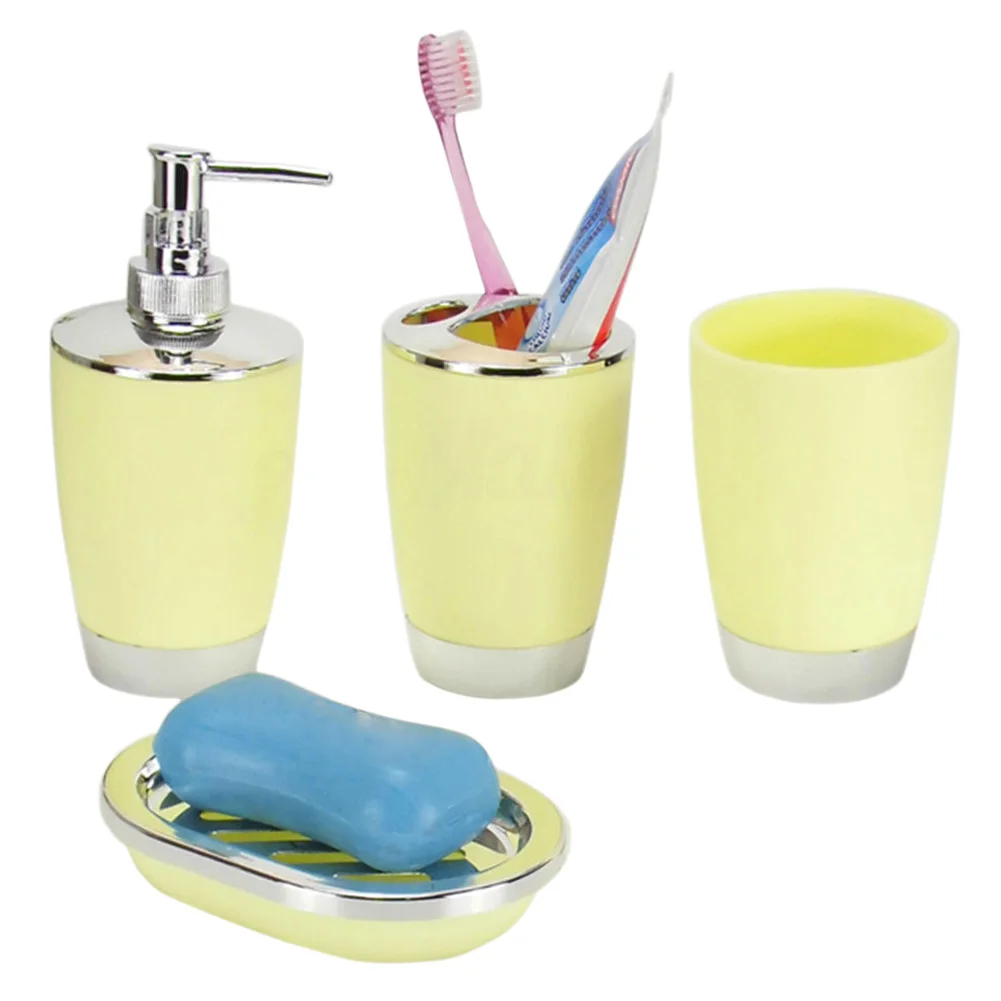 4 шт./компл. пластиковый пресс для мытья шампуня в ванной комнате бутылочка