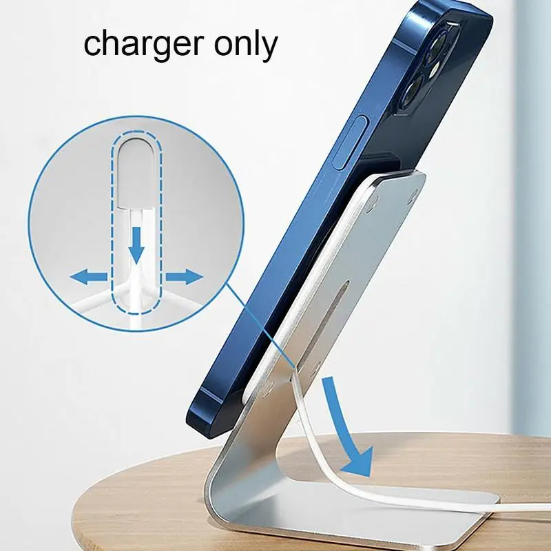 

Suspended Charger Bracket Phone Holder For iPhone Wireless Charging /12 mini Pro Max Desktop Holder Mount 12 Stand I4W9