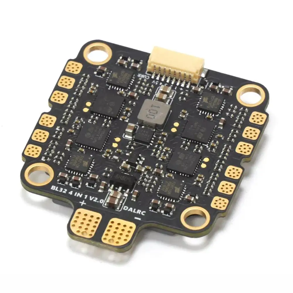 

RCtown DALRC ENGINE 40A Pro 3-5S Blheli_32 4 in 1 Brushless ESC DSHOT1200 Ready w/ 5V 3A BEC for RC Drone