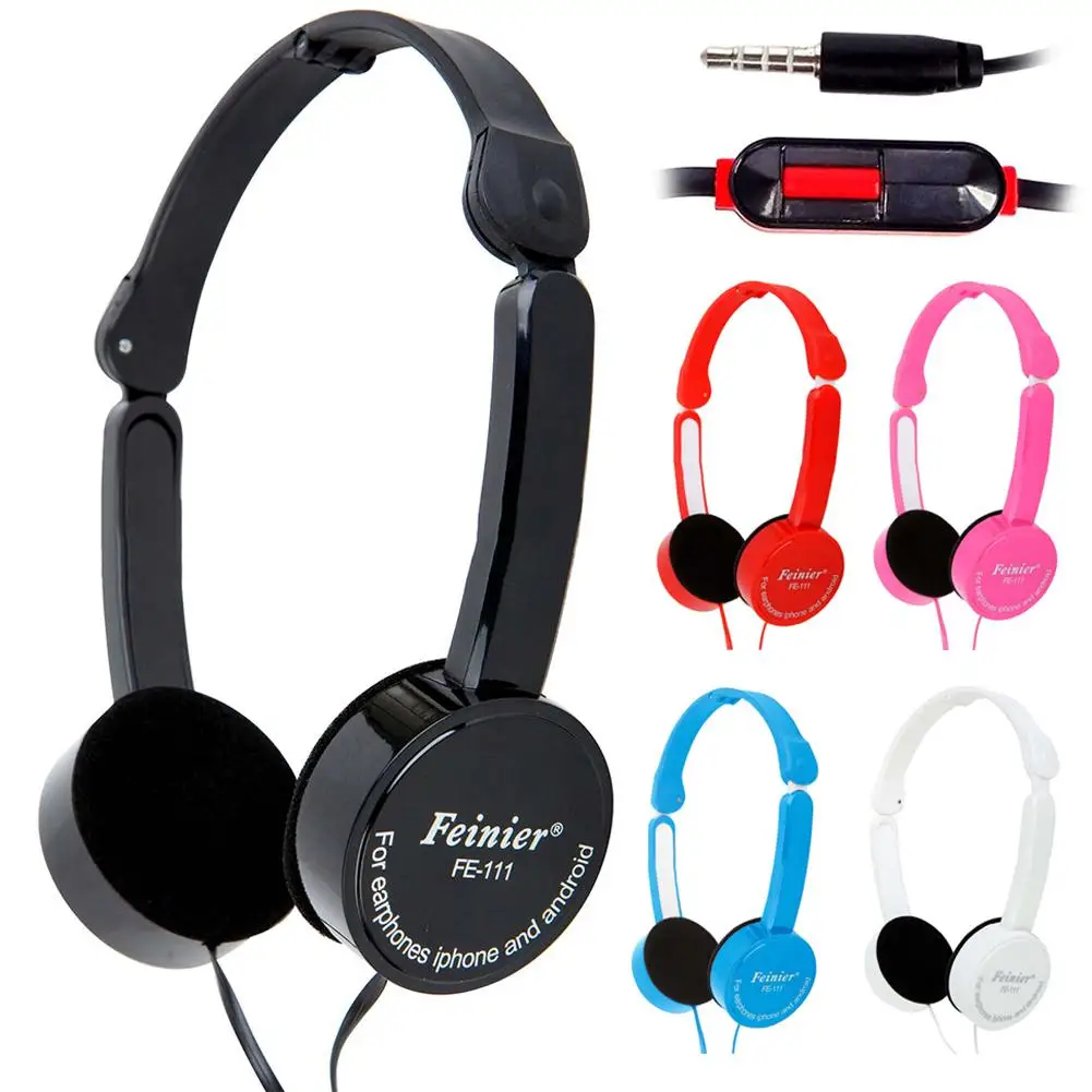 Складные наушники вкладыши 3 5 мм проводные Игровые с усиленными басами игровая