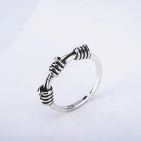 ring for women females jewelry accessory gift silver plated resizable design vintage retro ring 2020 new sring good quality