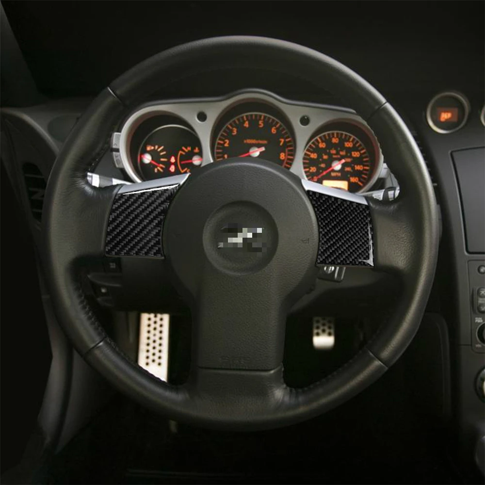 Отделка каркаса рулевого колеса из углеродного волокна для Nissan 350z 2006 2009