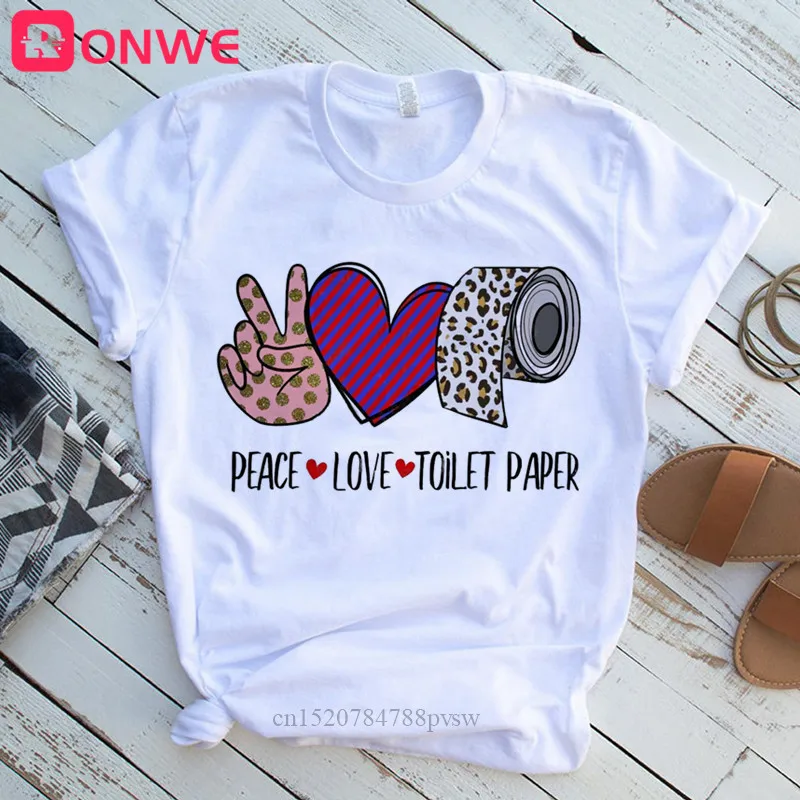 Женские Peace Love солнце принт рубашка с подсолнухом для девочек Harajuku Повседневная
