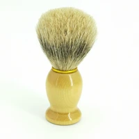 1pc professional mens shaving brush with wooden handle badger hair for men face beard cleaning mask cosmetics tool barber shop
