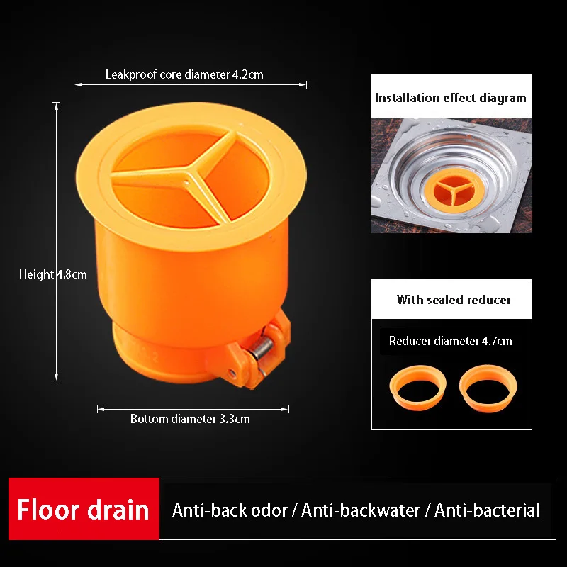 Дренажная крышка дезодорант дренажная сердцевина пола пластиковый сердечник