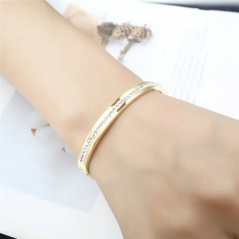 OUFEI ювелирные изделия из нержавеющей стали Женские аксессуары розовые золотые