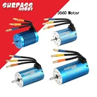 SURPASS HOBBY Водонепроницаемый 3660 бесщеточный двигатель для Traxxas Slash HSP HPI с дистанционным управлением Kyosho 110 112 RC автомобиль багги-монстр