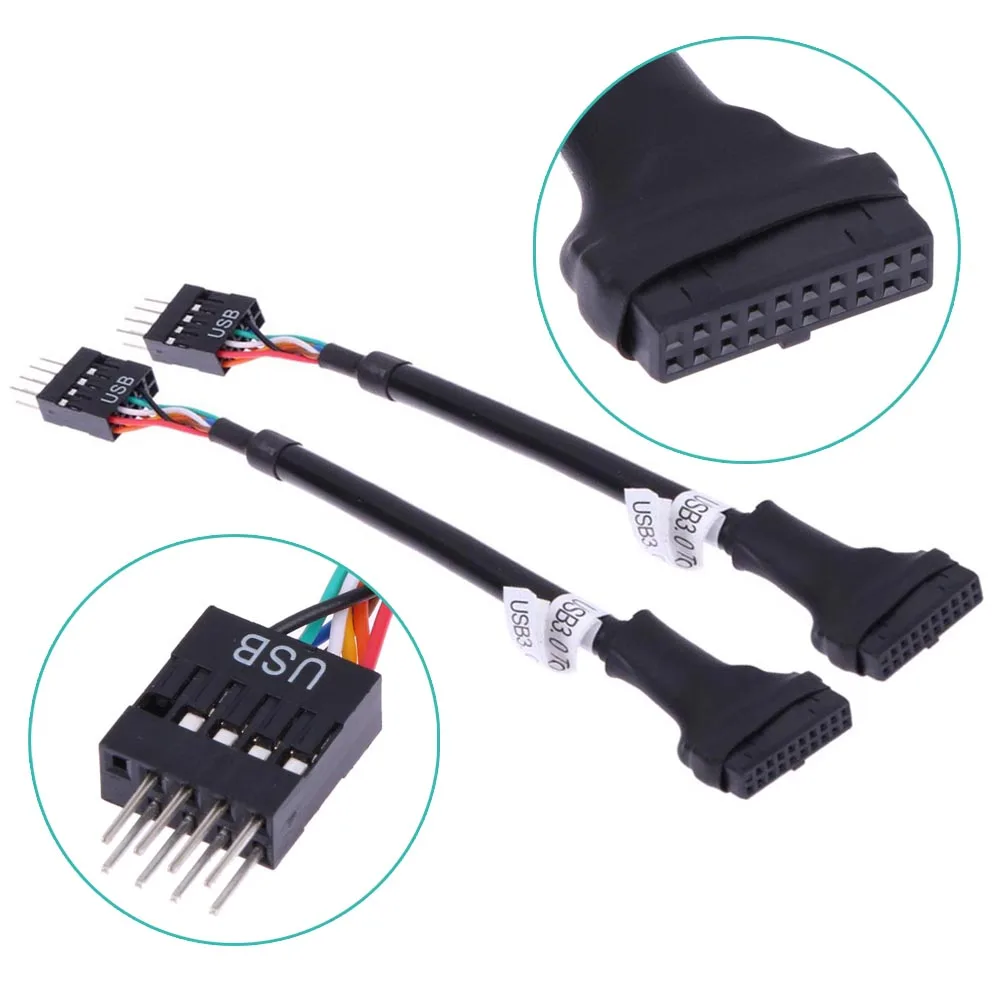 

1 шт., разъем для материнской платы, адаптер, шнур 19/20 Pin, Usb 3,0, разъем «Мама» на 9 Pin, Usb 2,0, кабель-конвертер, Cd-Rom, гибкая панель привода