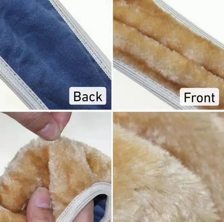 Зимний Руль плюшевый чехол рулевого колеса автомобиля теплый для управления