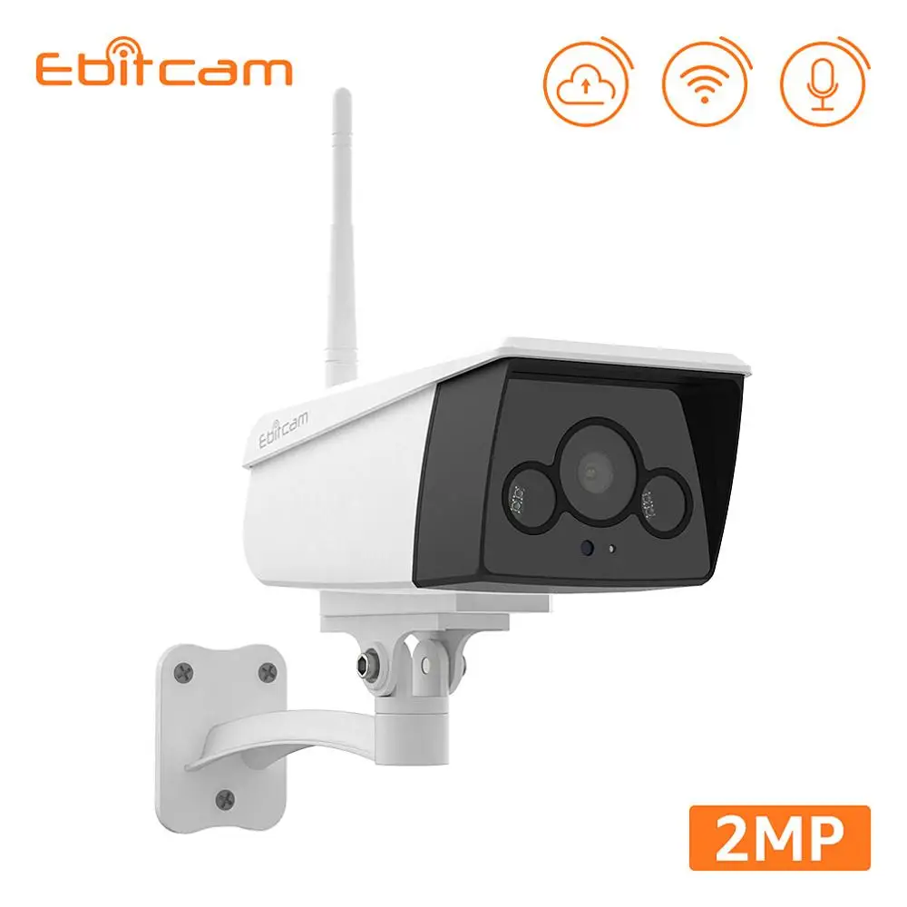 Ebitcam облачная IP камера Wifi s наружная 1080p ip Уличная с ночным видением|Камеры