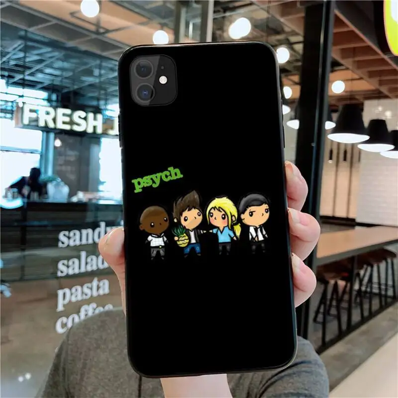 hotcashop psych fashion fun dynamic phone case for iphone 12 pro max mini 11 pro xs max 8 7 6 6s plus x 5s se 2020 xr case free global shipping