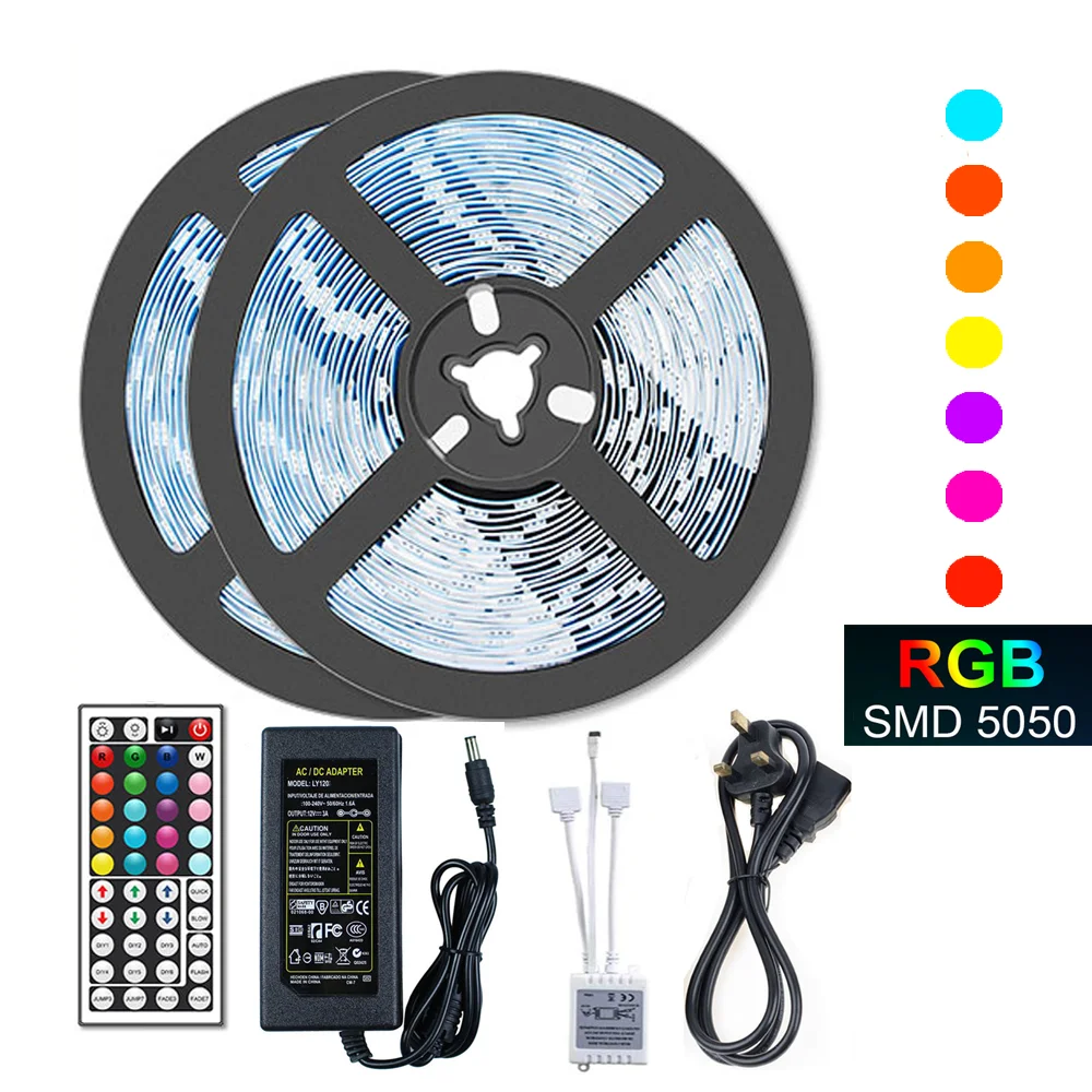 10 м светодиодный ленточный светильник s гибкий комнатный RGBW Светодиодная лента