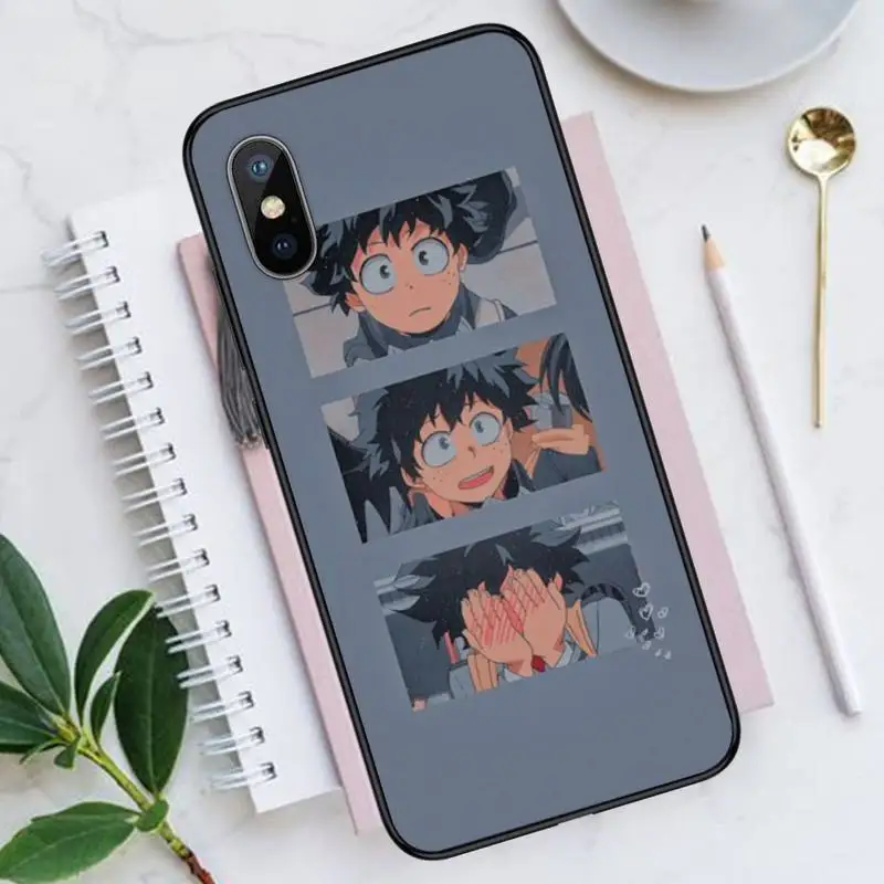 

My hero academia anime Phone Case for iPhone 11 12 pro XS MAX 8 7 6 6S Plus X 5S SE 2020 XR Luxury brand shell funda coque