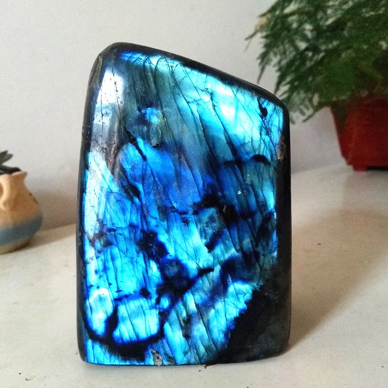 Натуральные камни кристаллы Лабрадорита для исцеления и украшения дома камень