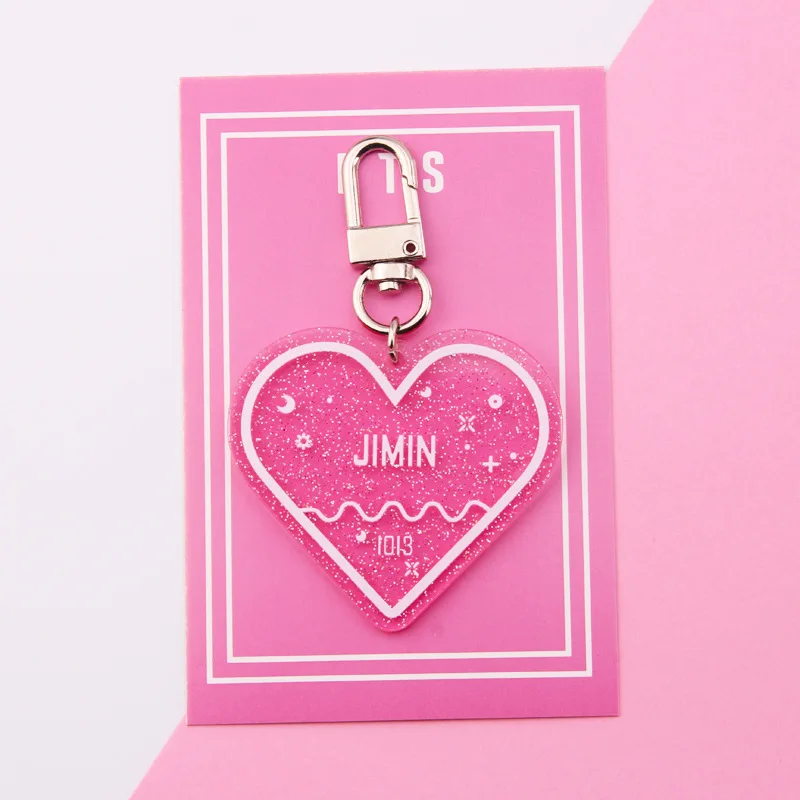 Корейская версия Ins любовь блестящие буквы для цепочек ключей сумок подвесные