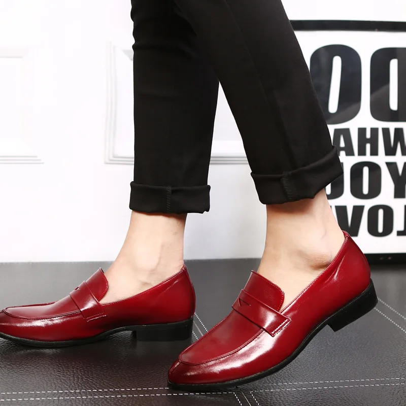 

Autumn style British men's leather shoes, leather shoes, summer trend, youth fashion casual men's shoes mens shoes shoes man