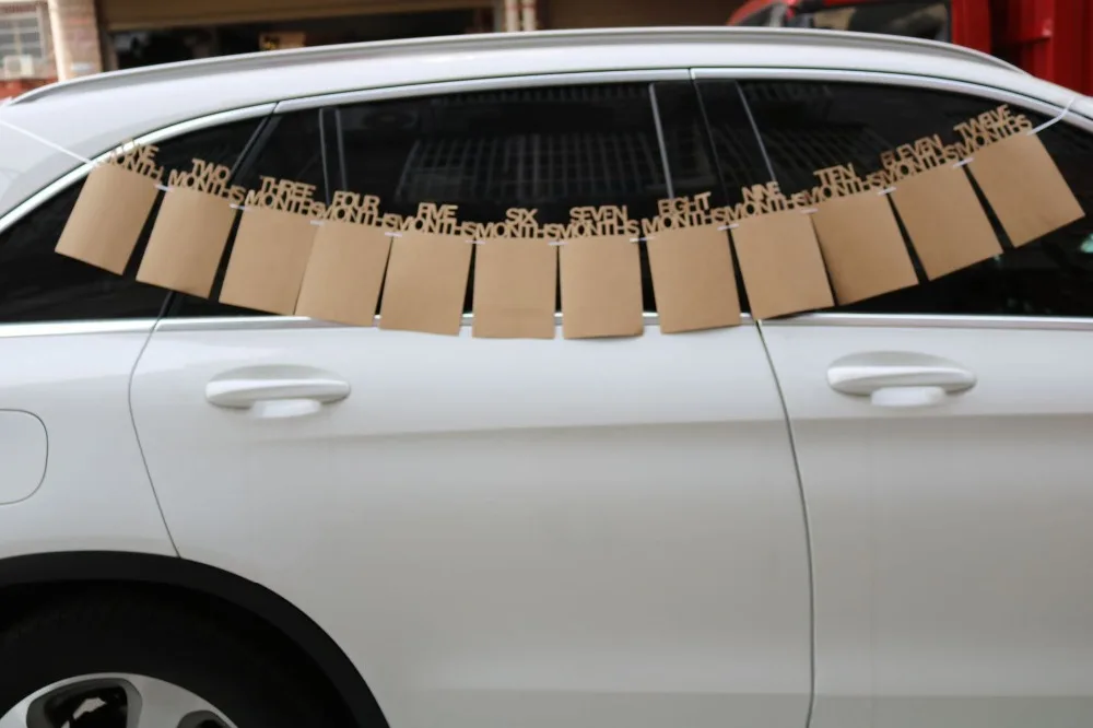 12 месяцы фоторамка баннер первый декорации с днем рождения 1st для маленьких