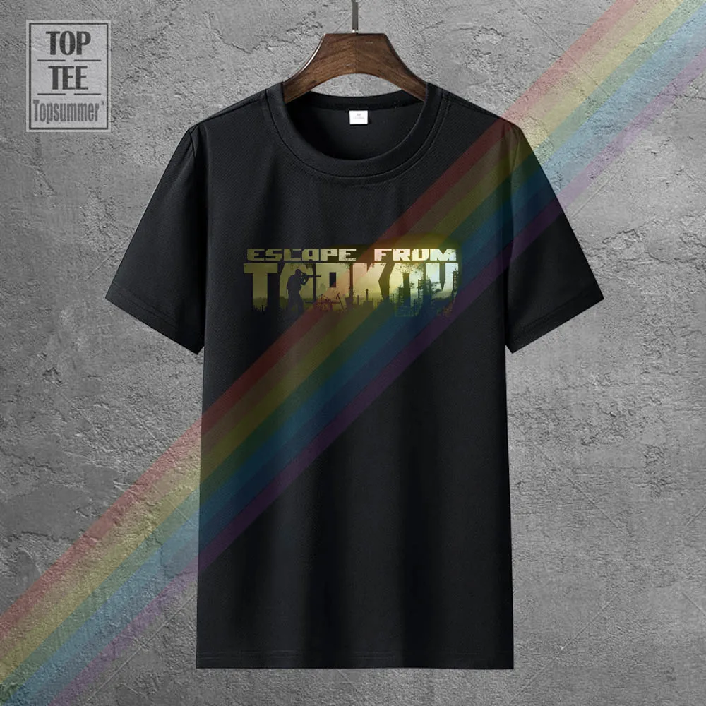 

Escape From Tarkov Game Solid Color T Shirt 100%Cotton Tees Short Sleeve Tops Gift O Neck Fashion Casual Adult T Shirt