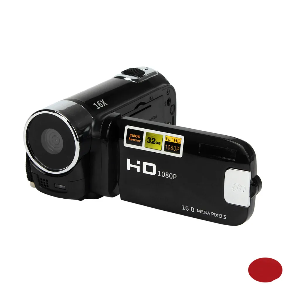 Простая и удобная в использовании видеокамера HD 1080P 16M 16X с цифровым зумом DV 100%