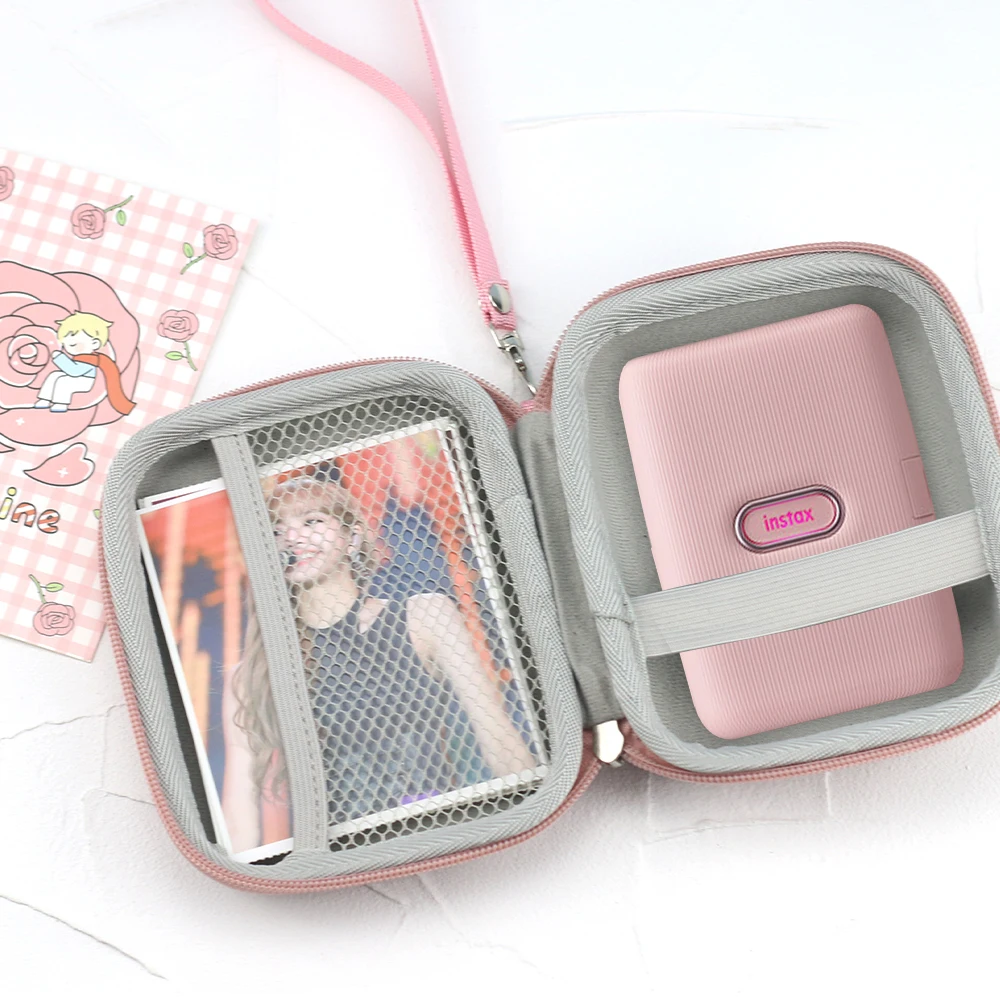 Чехол-сумка для переноски Fujifilm Instax Mini Link / Share SP-2 принтера сетчатый карман