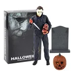 19 см NECA Хэллоуин Ultimate Майкл Майерс Action фигурка с подвижными соединениями подвижная ПВХ Коллекционная модель игрушка