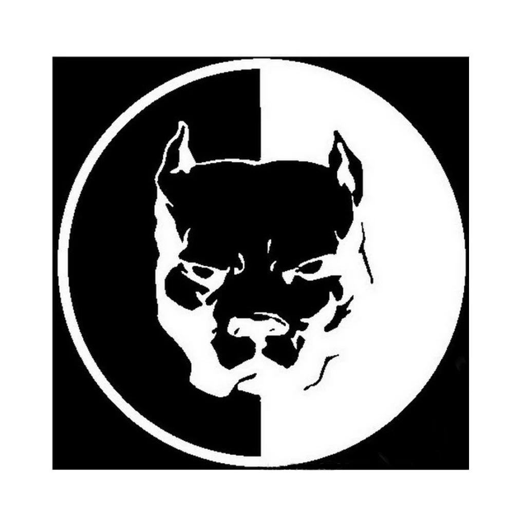 Светоотражающая собака наклейка на машину мотоцикл для автомобиля 3D наклейки