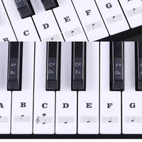 piano sticker transparent piano keyboard sticker 4961 key piano yamaha electronic keyboard piano notes for white keys