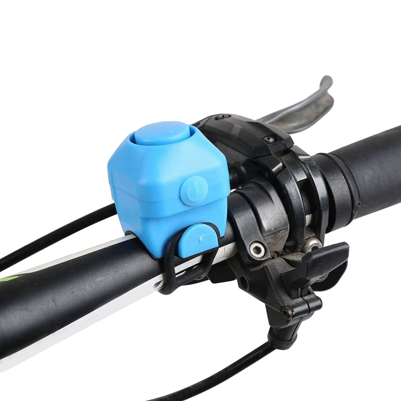 2X 130DB Bicycle Bell Warning Safety Bike Handlebar Ring Mini Electric Horn Handle Bar Alarm Blue &amp Red | Автомобили и