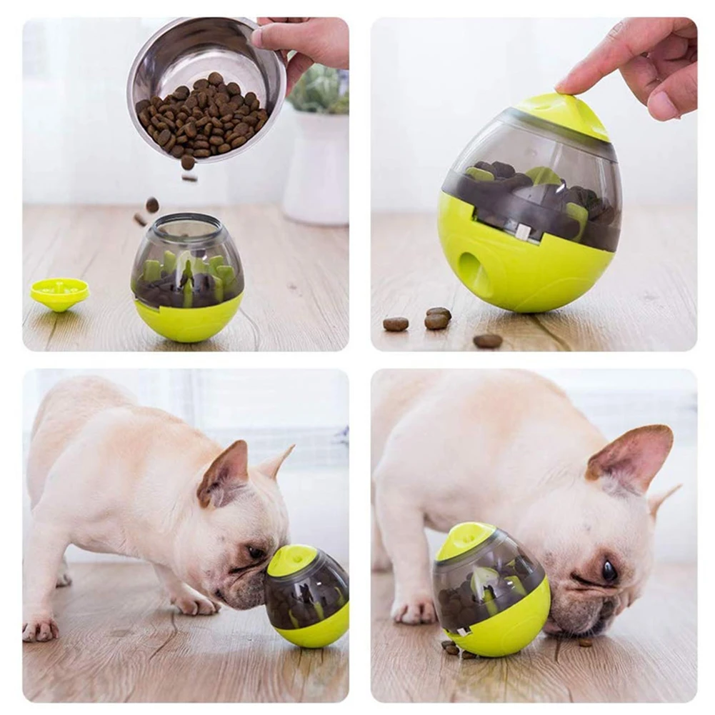 Мяч для корма собак и кошек медленная кормушка Интерактивная тренировочная