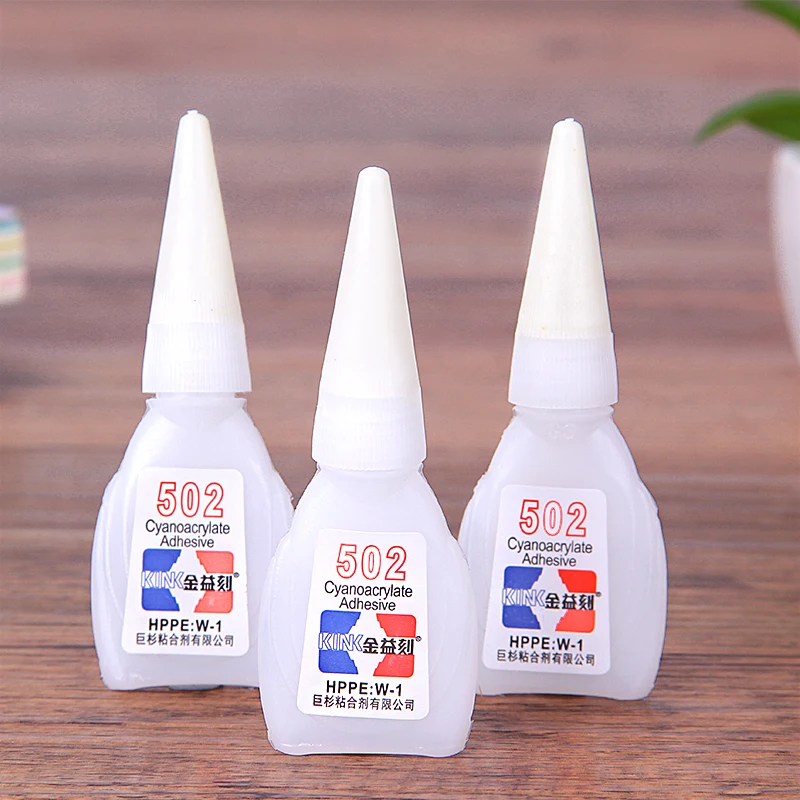 1 шт. Многофункциональный 502 сильный нетоксичный клей для офиса Быстросохнущий