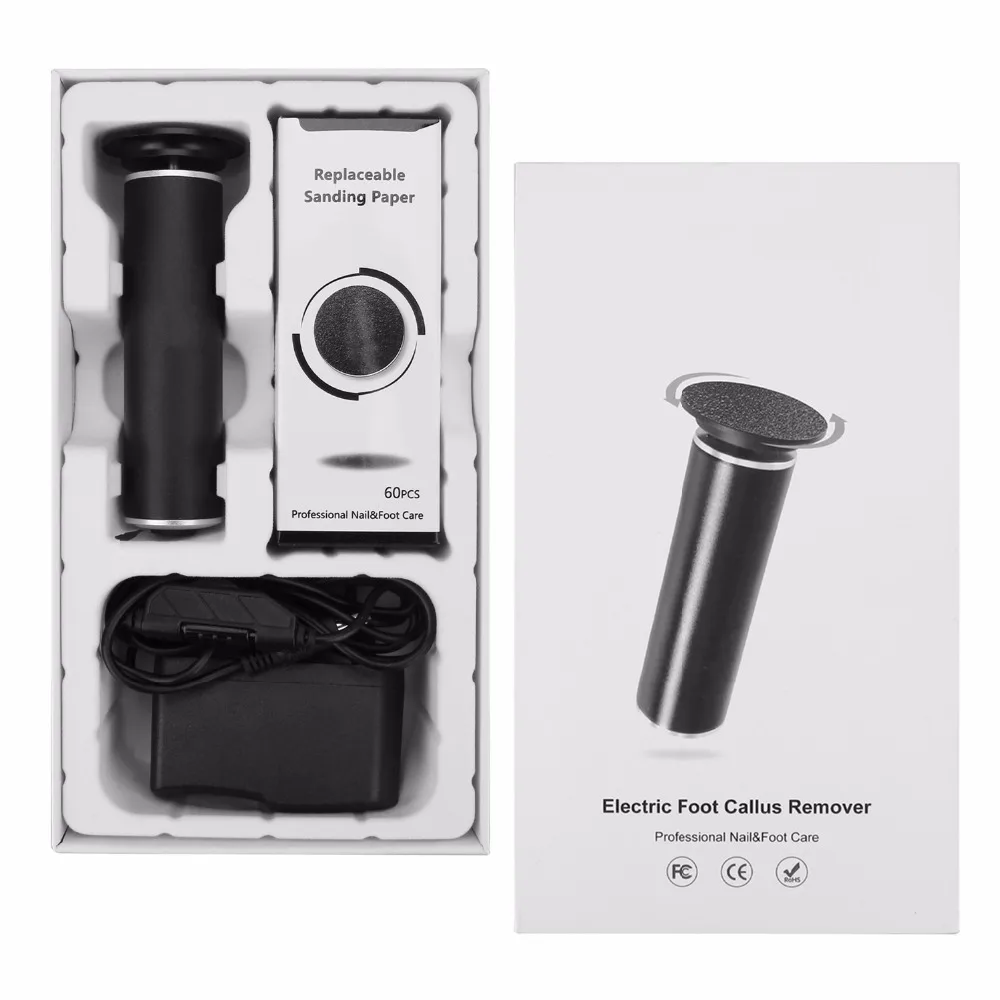 Электрическая пилка для ног электрическая машинка педикюра удаление мозолей