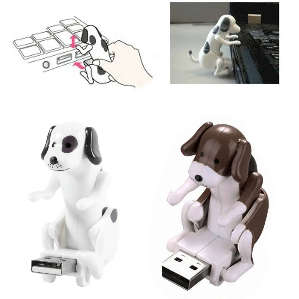 

Забавный рельефный животный Humping USB Рождественская собака игрушка Подарочная игрушка для снятия стресса Симпатичная плюшевая игрушка
