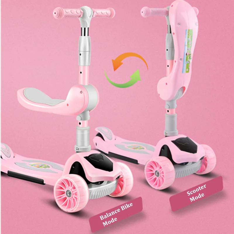 ALWAYSME Детский самокат и балансировочный велосипед для детей возрастом 24 72