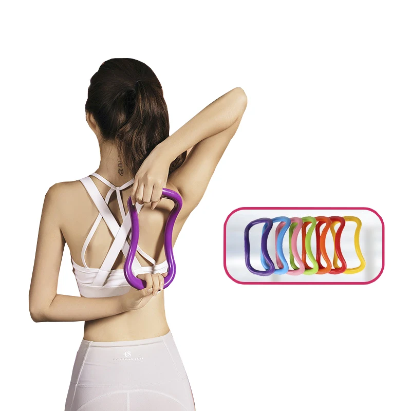 

Yoga Accessories ABS Yoga Ring Fascia Stretching Ring Stretch Sheet Home Pilates Bodybuilding Tools Strength Training Band