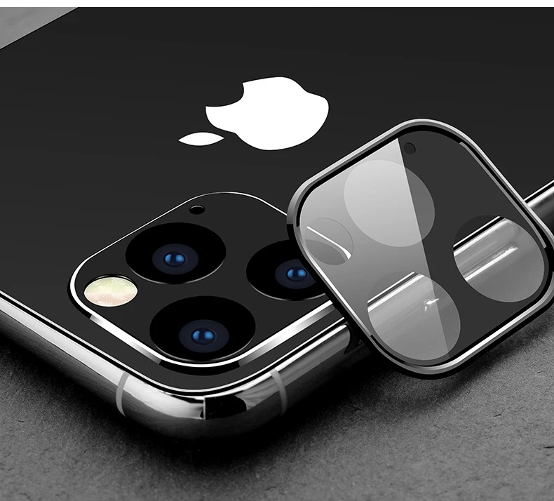 Cafele, 2 шт., защита объектива камеры, закаленное стекло для iPhone 11 pro max, ультратонкое, 9 H, жесткое Защитное стекло для iPhone 11 pro max