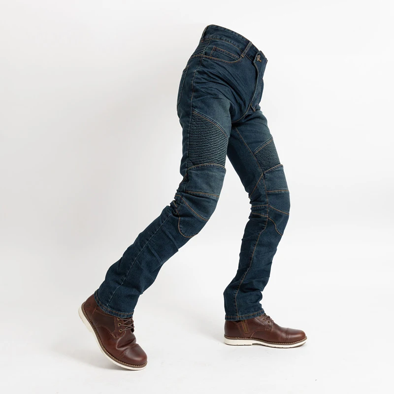 Новинка 2019 классические мотоциклетные брюки мужские защитное снаряжение