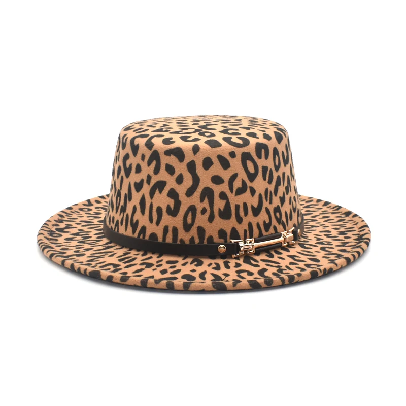 Women's Autumn And Winter Imitation Wool Fedora Hat Men And Women Hat Top Hat Jazz Hat Round Brim Hat P10