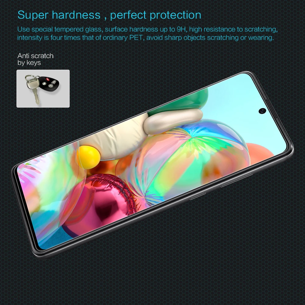 NILLKIN for Samsung Galaxy A71 Glass Sreen Protector Amazing H 0.33MM Anti-Burst Film Tempered | Мобильные телефоны и