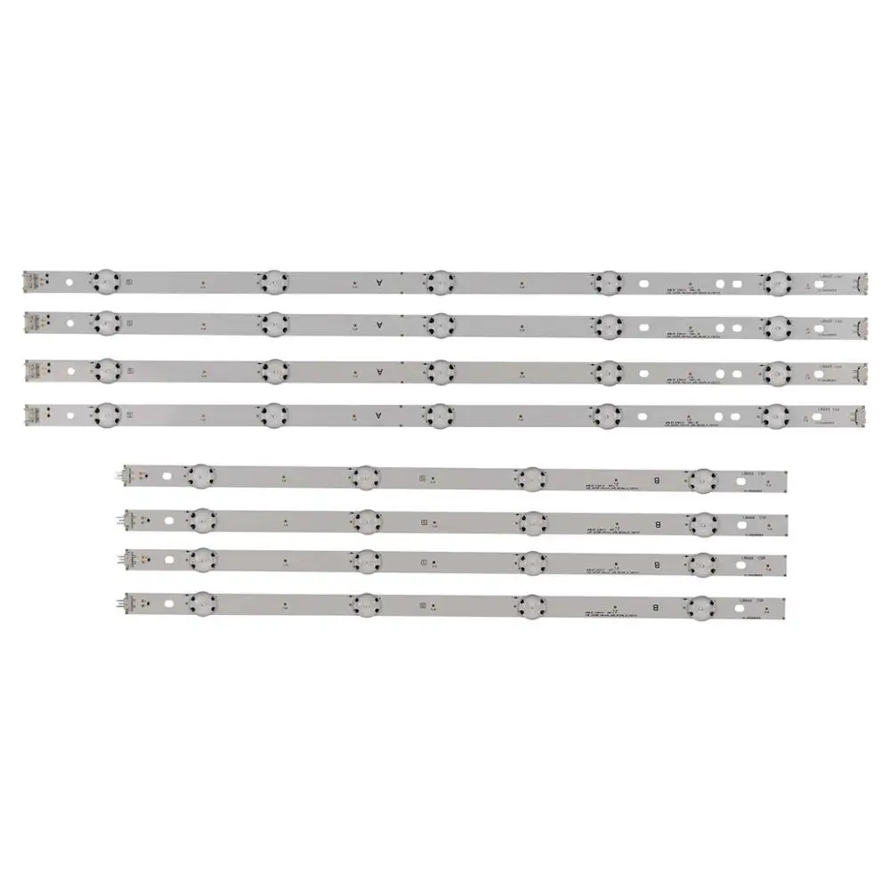 Светодиодная лента для подсветки LG Innotek 9 ламп 49 дюймов FHD A/B тип NC490DUE 49LX300C 1/2 5 4