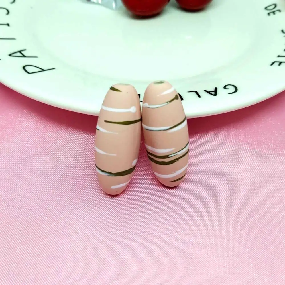12 мм * 32 6 шт diy ручной работы овальные бусины. Браслет ожерелье серьги аксессуары.