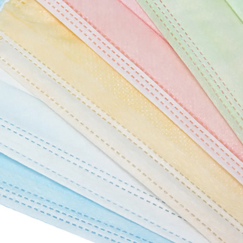 Маска одноразовая для лица маска против пыли рта 50 шт. | Красота и здоровье