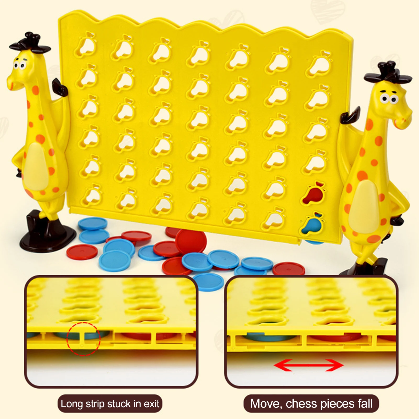 Настольная игра настольная для детей Классическая оригинальная в четыре ряда