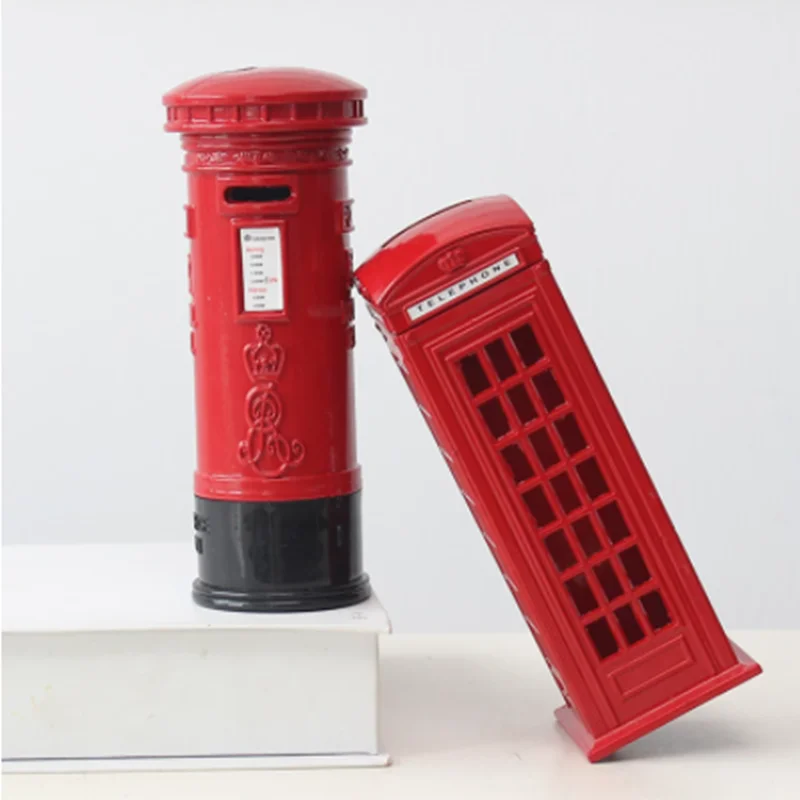 Model Money Box Home Metal Decorations Children's Day Gift