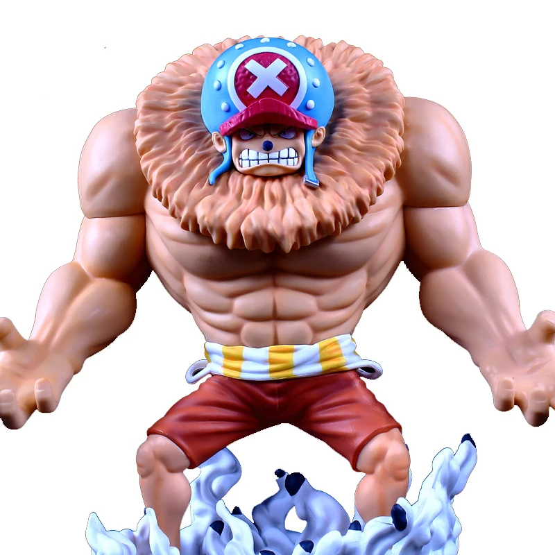 Günstig One Piece Anime Abbildung Aktion GK Tony Tony Chopper Figma Übergroßen 39cm ABS Modell Schlacht Statue Desktop Sammlung Geschenk Kid Spielzeug
